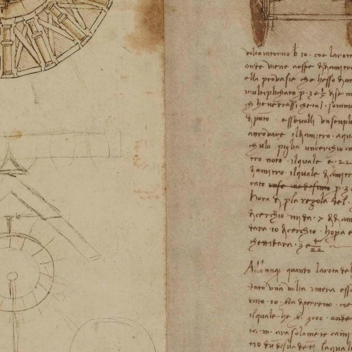 Leonardo Da Vinci, Atlantic Codex (Codex Atlanticus), 1