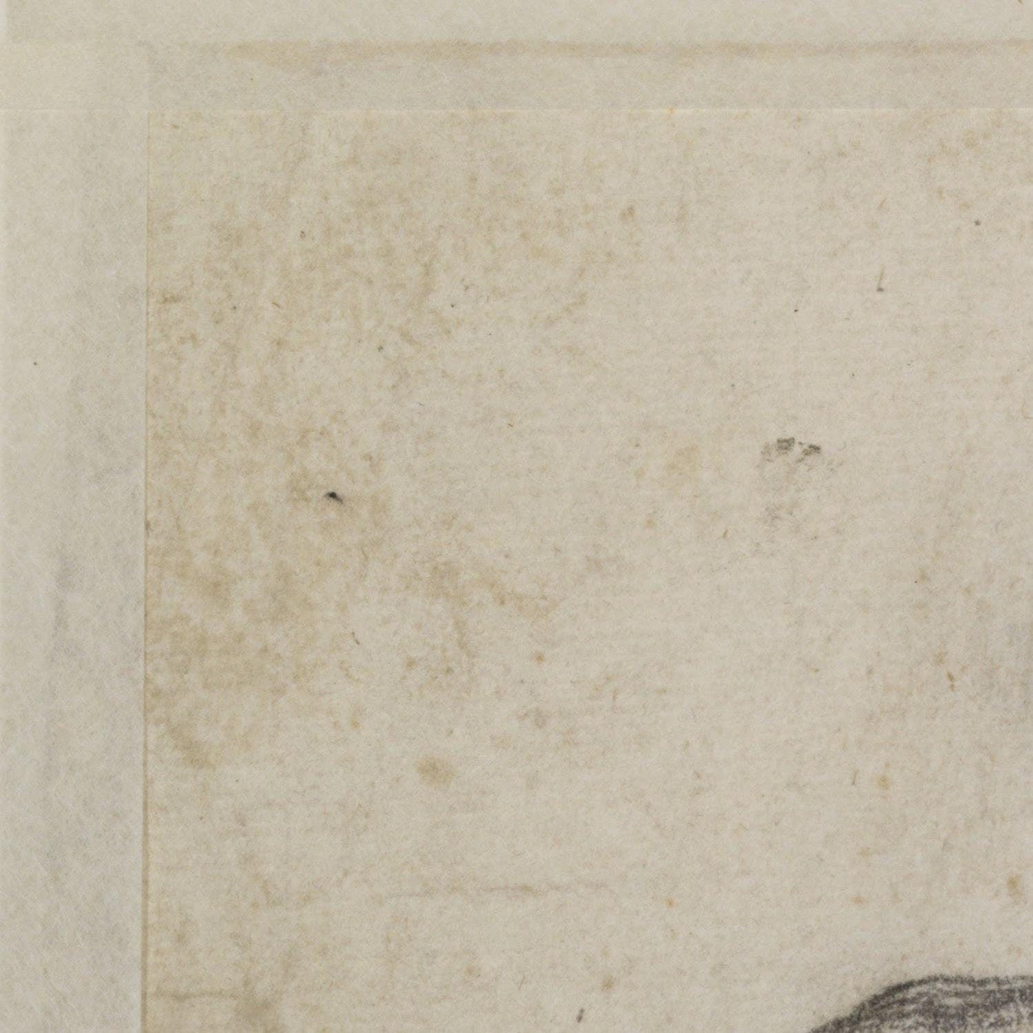 detail of the drawing reproduction from the top left corner