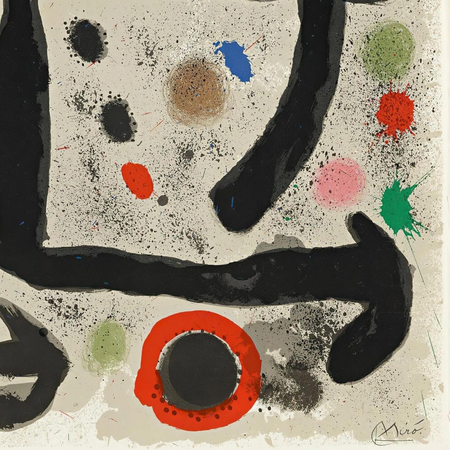 Joan Miro, The Perseides, plate 2, 1959