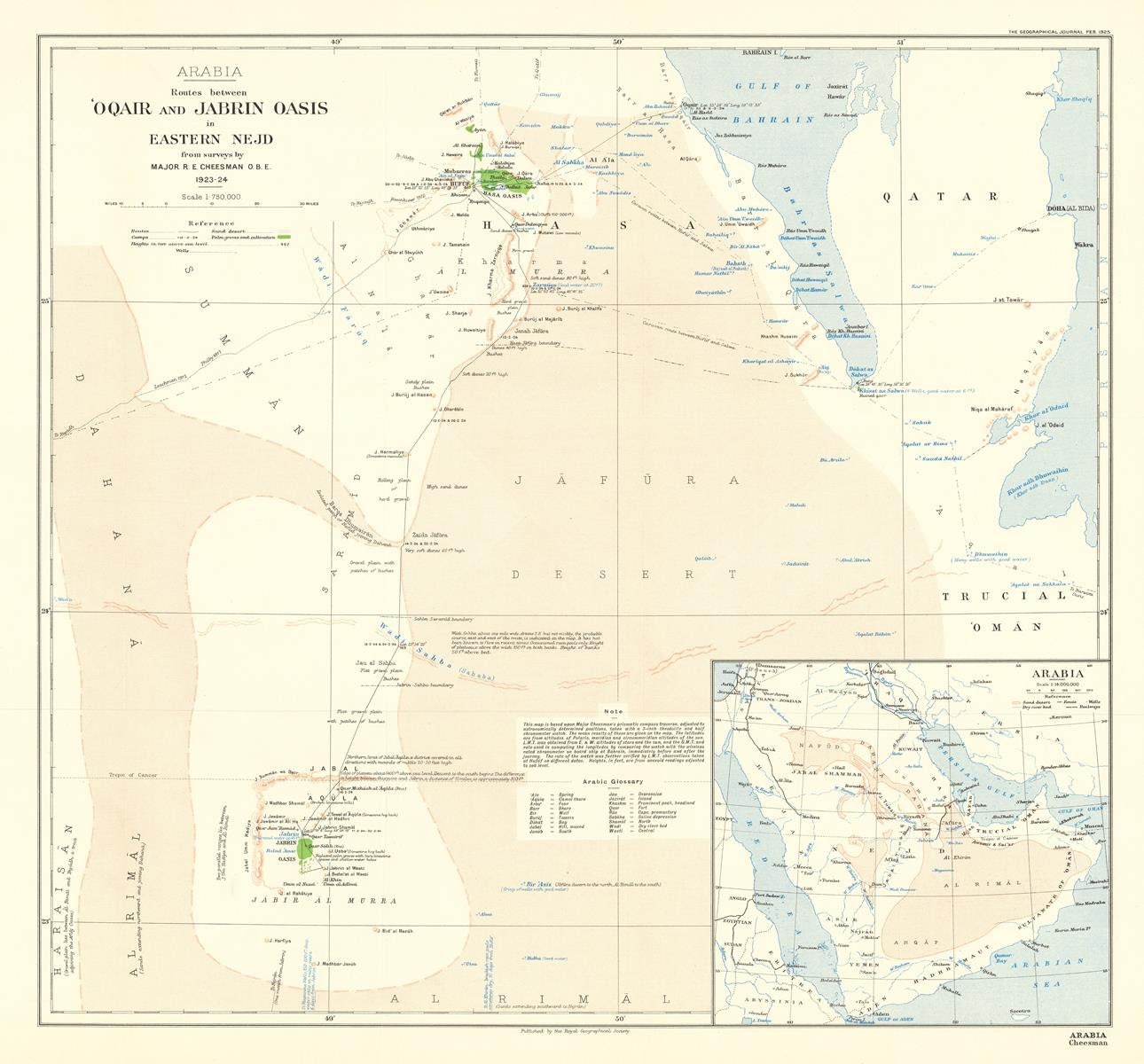 presentation of the map reproduction without a frame