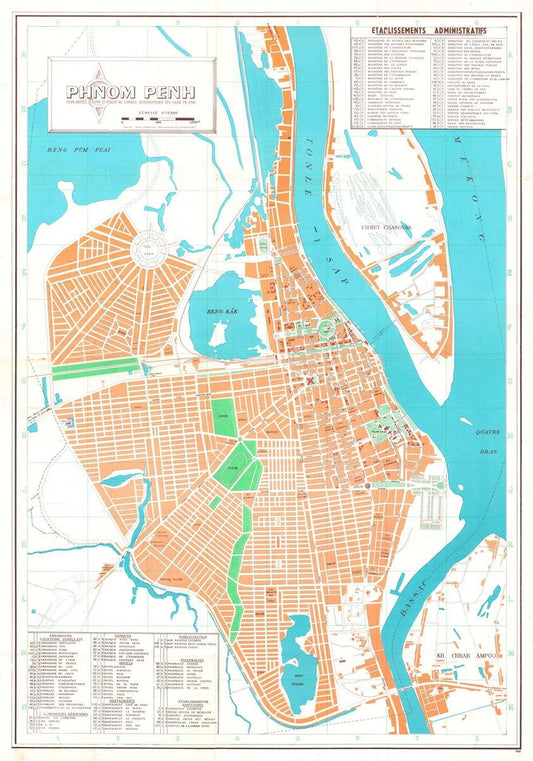 presentation of the map reproduction without a frame