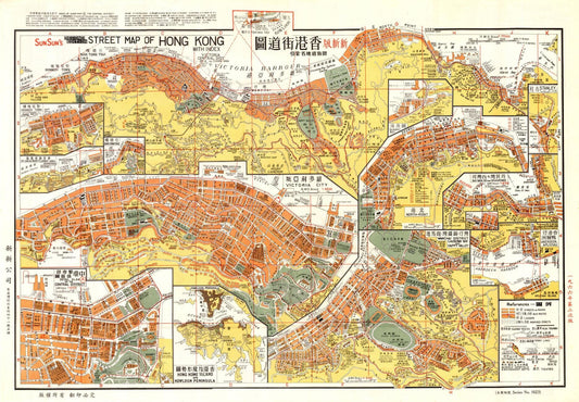 presentation of the map reproduction without a frame