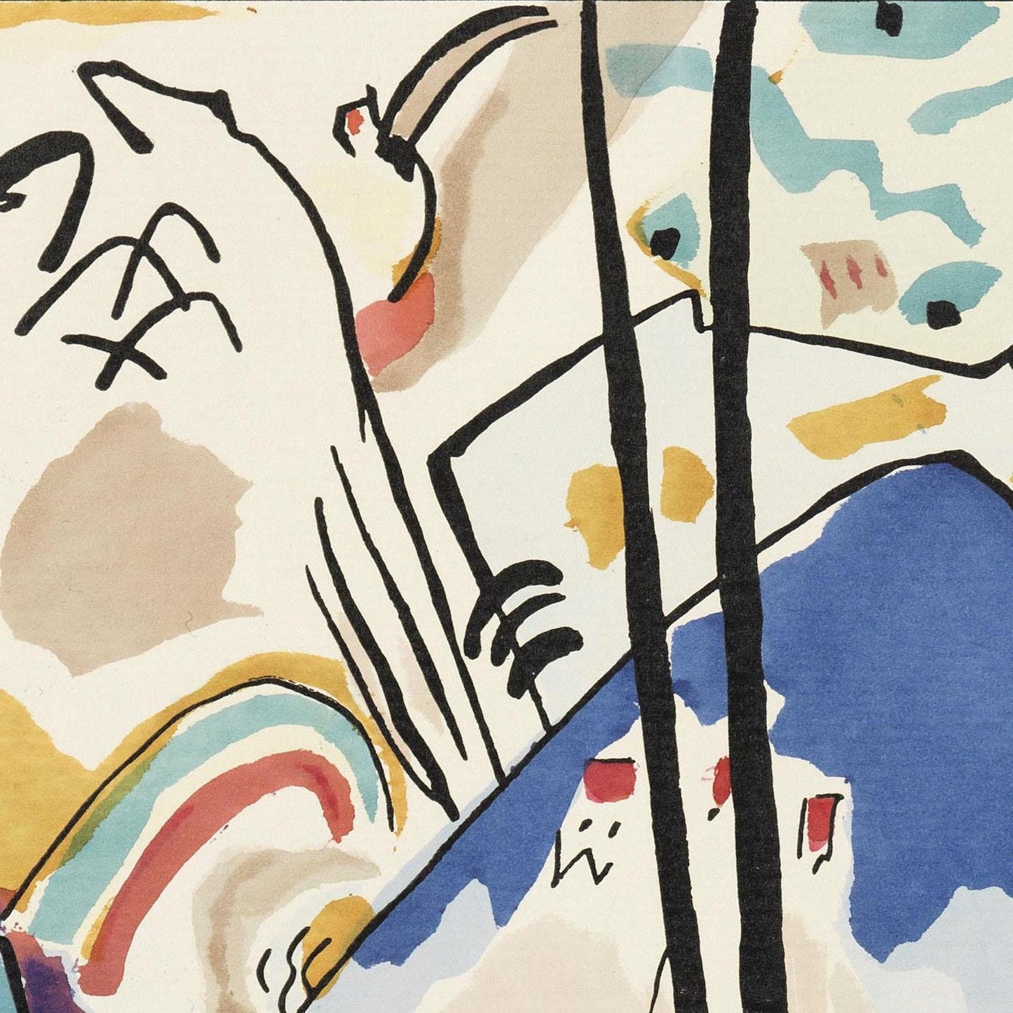 Wassily Kandinsky, The blue rider, 1914