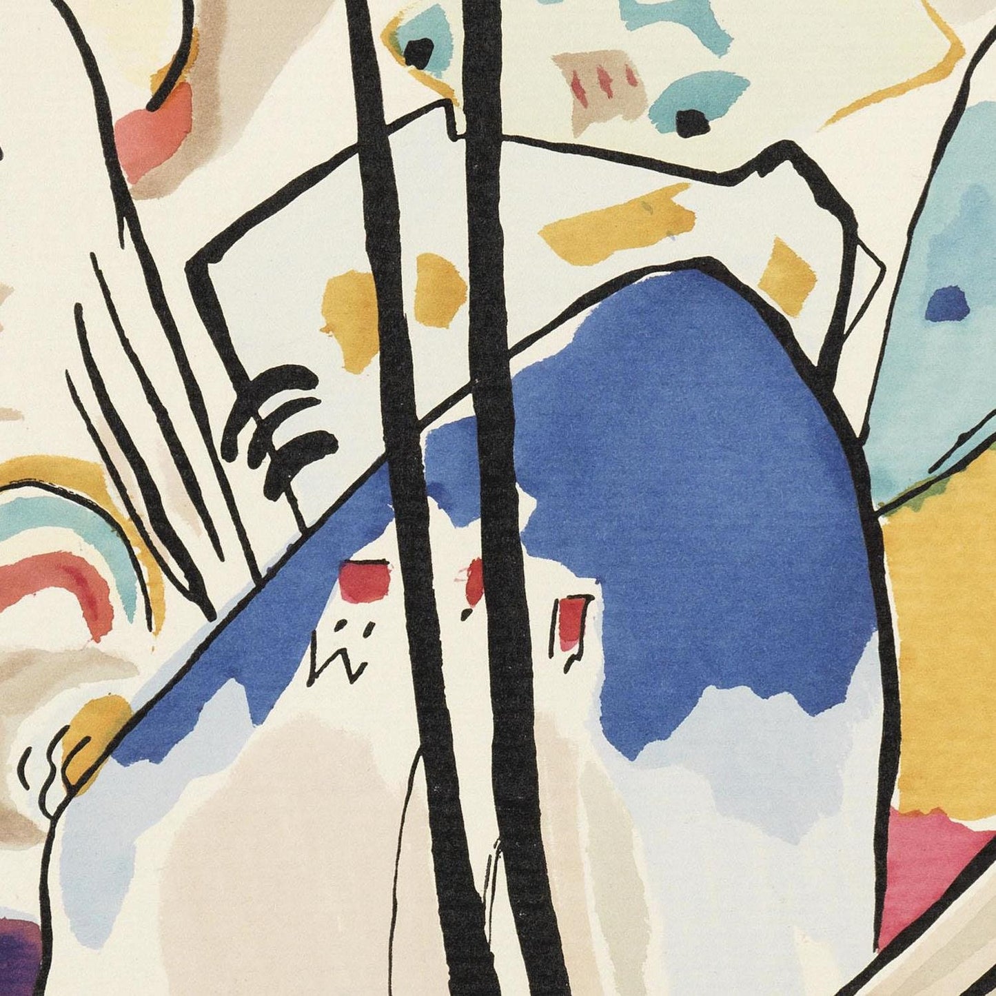Wassily Kandinsky, The blue rider, 1914