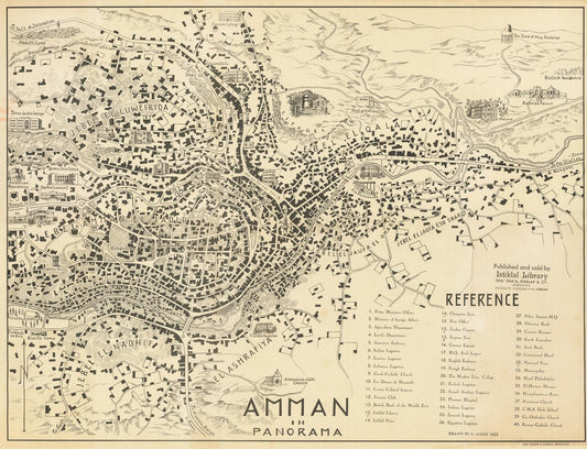 presentation of the map reproduction without a frame