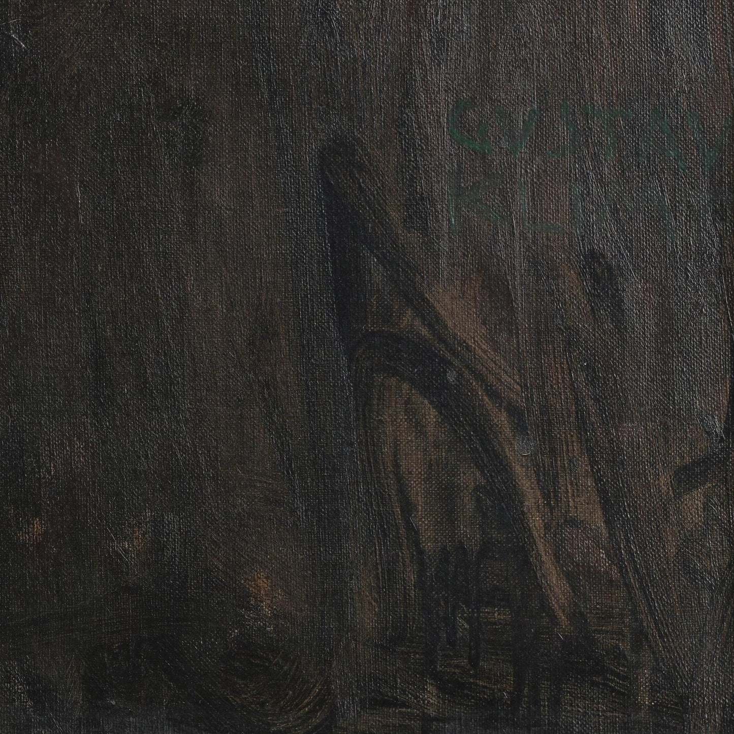 detail of the fine art reproduction from the top right corner