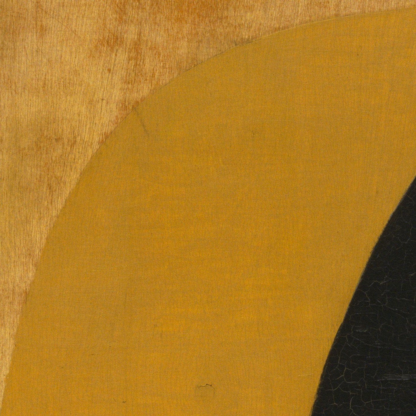 detail of the fine art reproduction from the top left corner