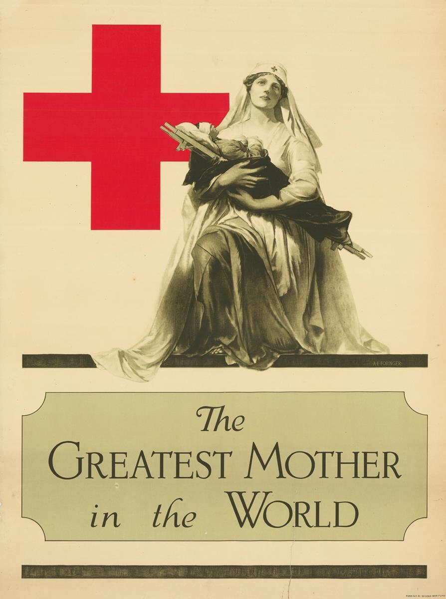 The greatest mother in the World, Red Cross, 1918, World war 1