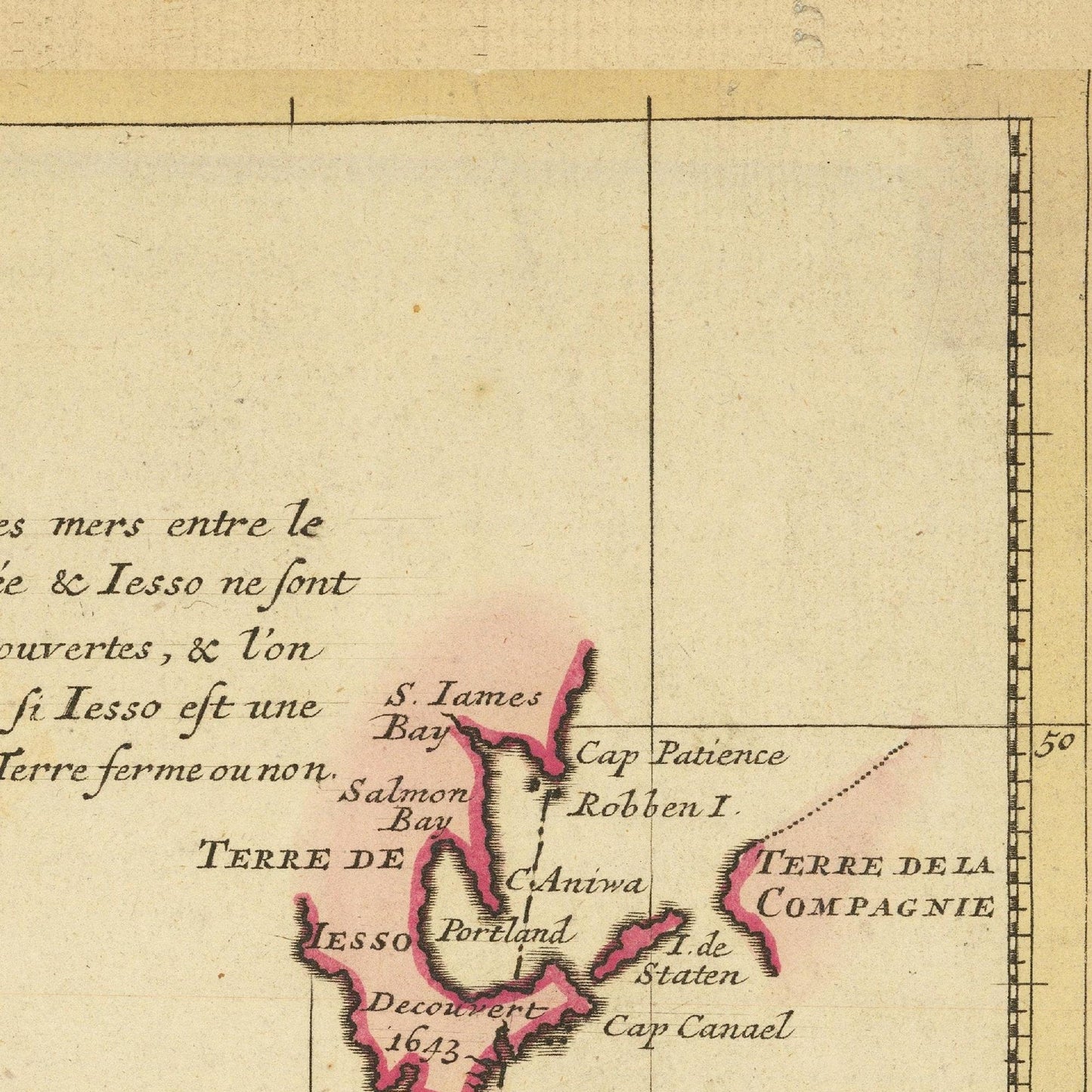 Ancient map of the World, 1730