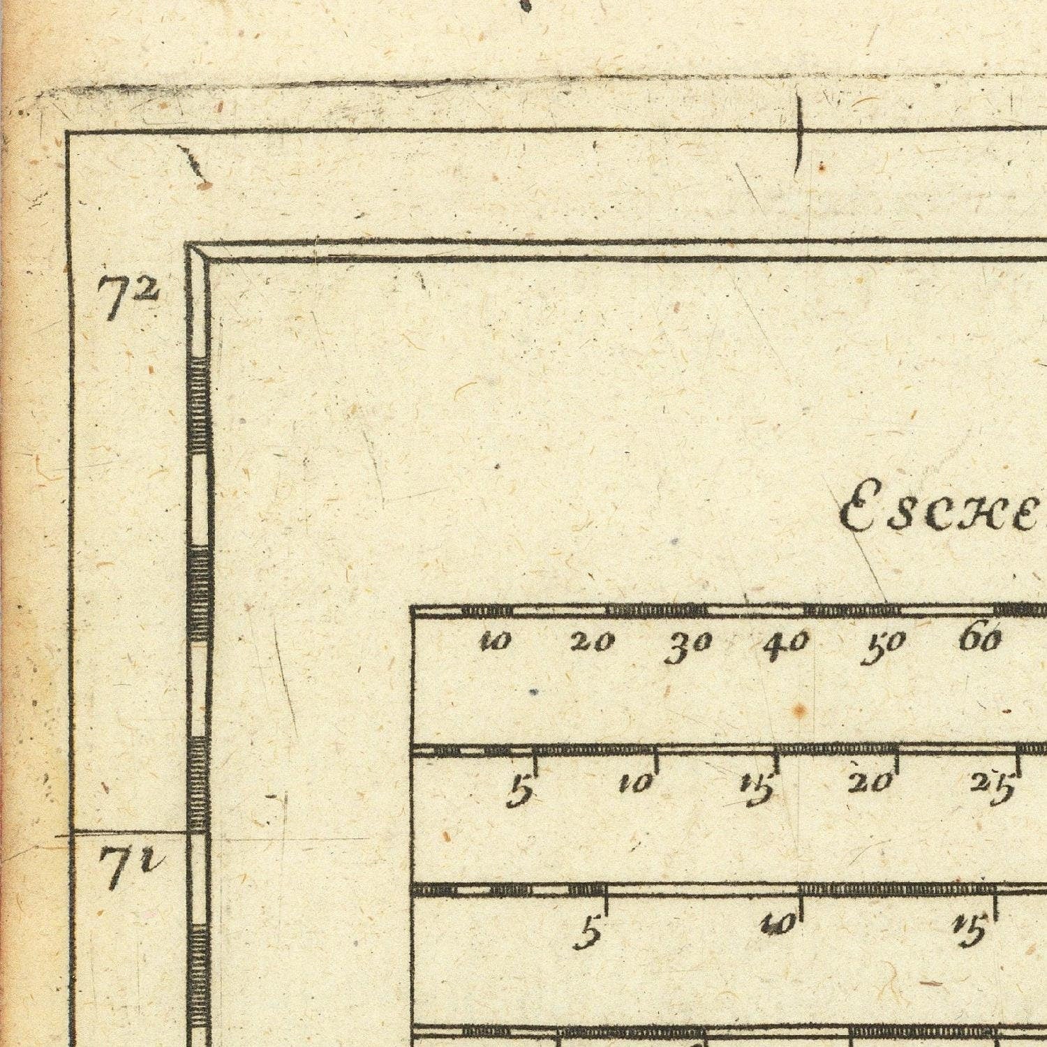 detail of the map from the top left corner