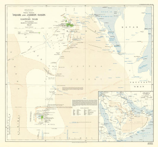 presentation of the map reproduction without a frame