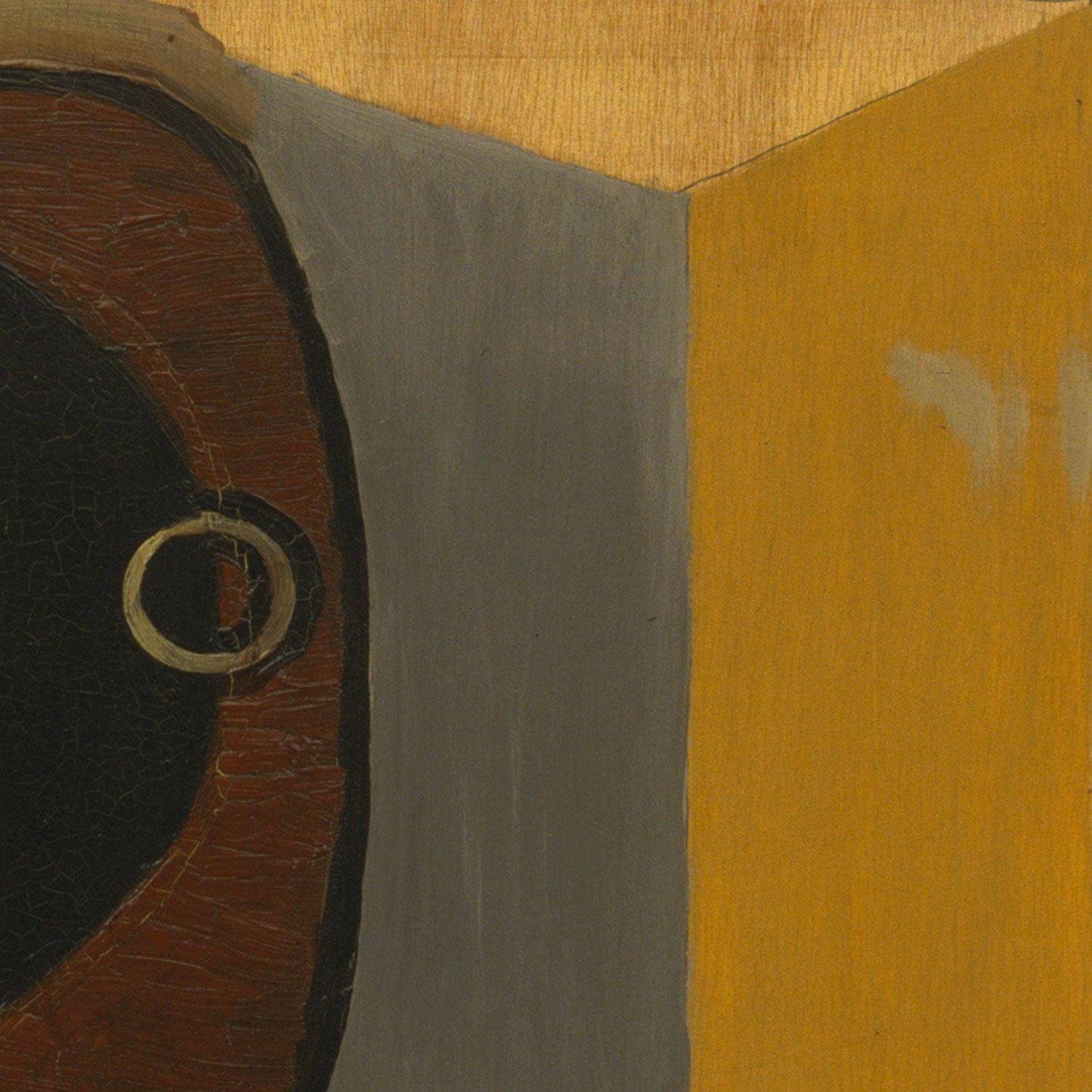 detail of the fine art reproduction from the top right corner