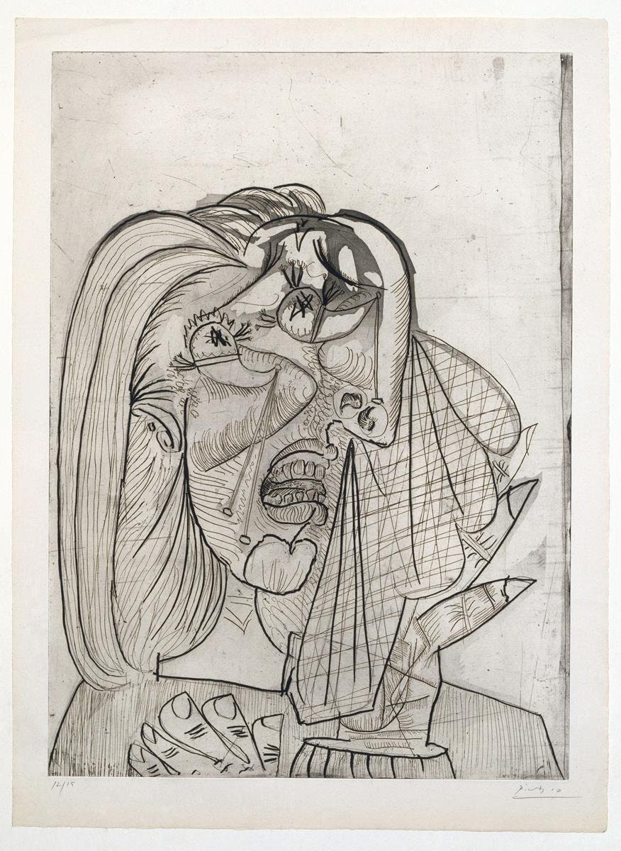 presentation of the drawing reproduction without a frame