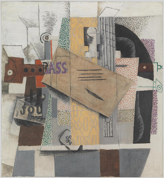 presentation of the fine art reproduction without a frame