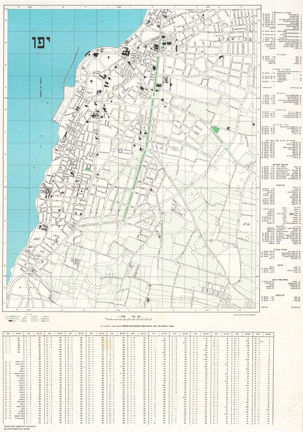 presentation of the map reproduction without a frame