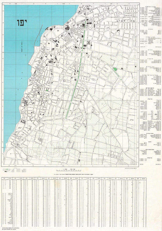 presentation of the map reproduction without a frame