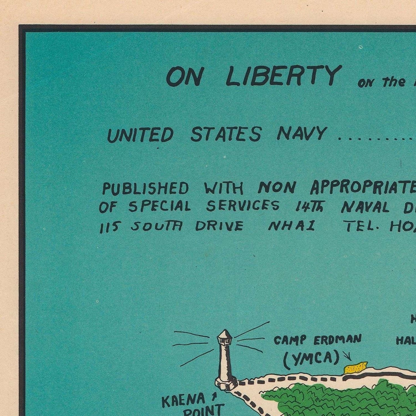 detail of the map from the top left corner