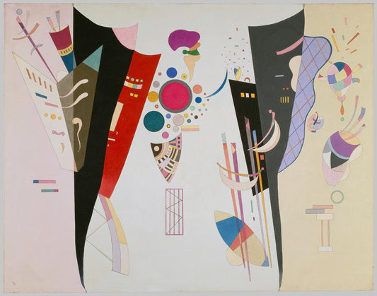 presentation of the fine art reproduction without a frame