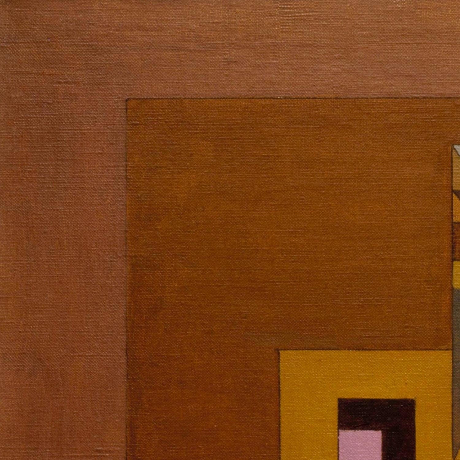 detail of the fine art reproduction from the top left corner