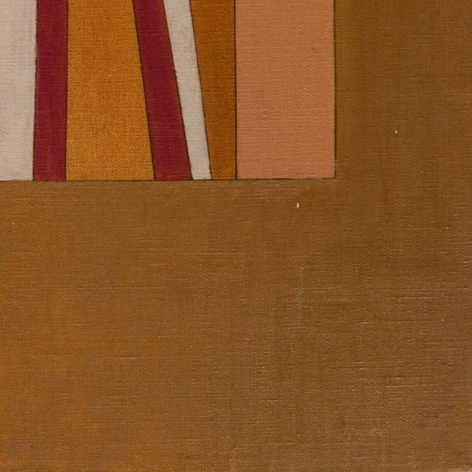 detail of the fine art reproduction from the bottom right corner