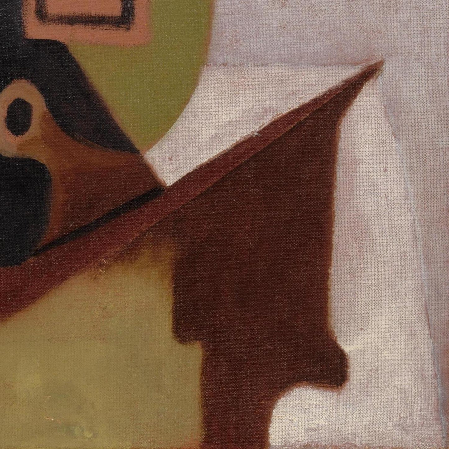 detail of the fine art reproduction from the bottom right corner