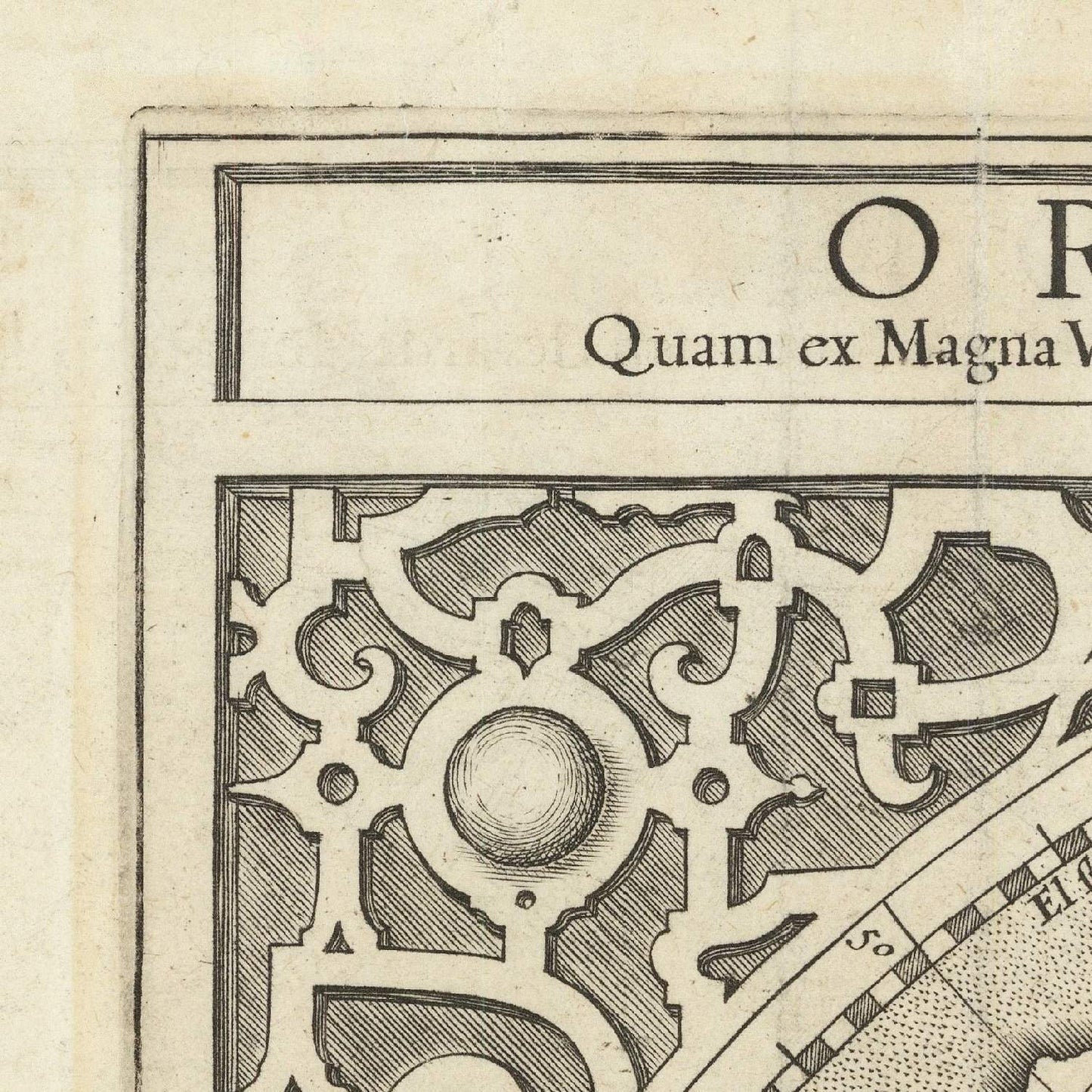 detail of the map from the top left corner