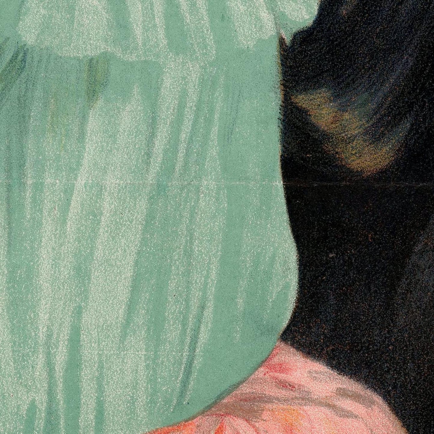 detail of the drawing reproduction from the centre 