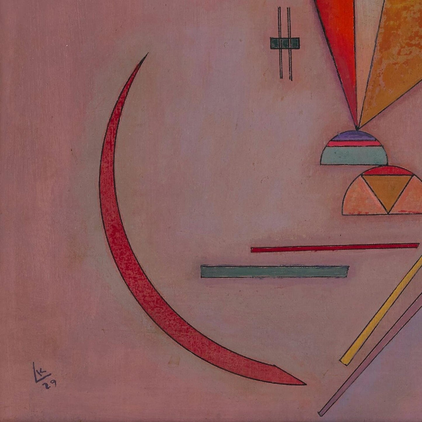 Wassily Kandinsky, Silent, 1929