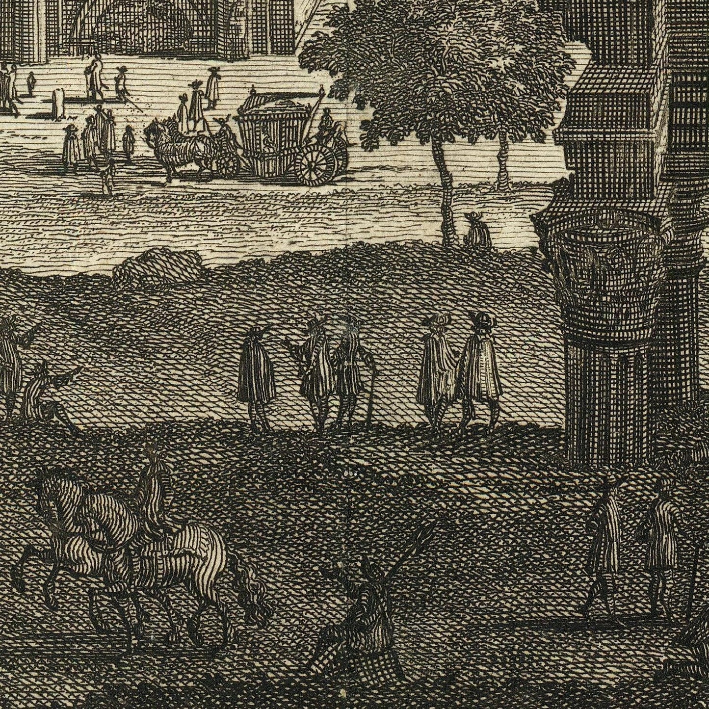 detail of the drawing reproduction from the centre 