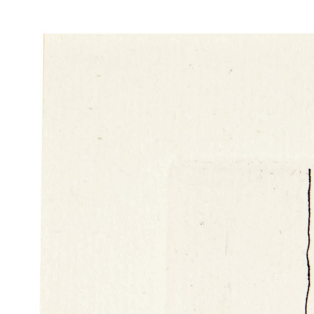 detail of the drawing reproduction from the top left corner