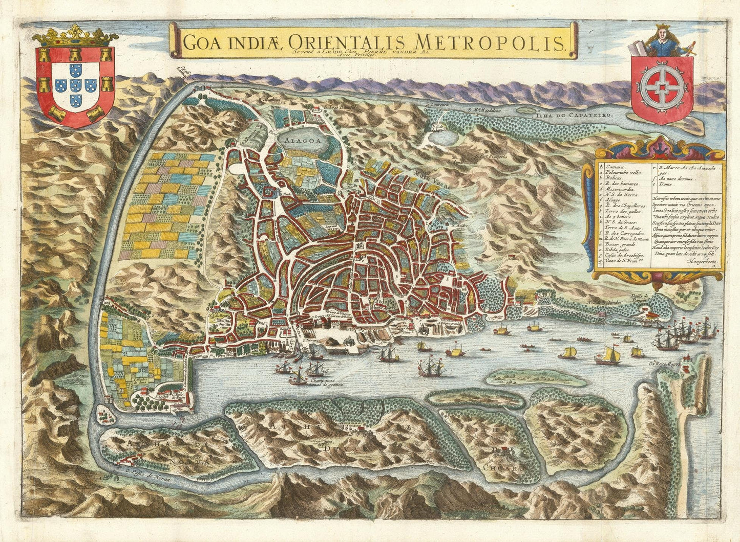 presentation of the map reproduction without a frame