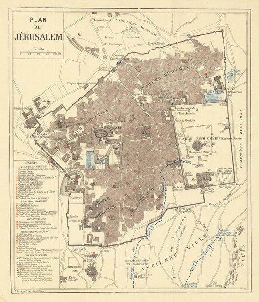 presentation of the map reproduction without a frame