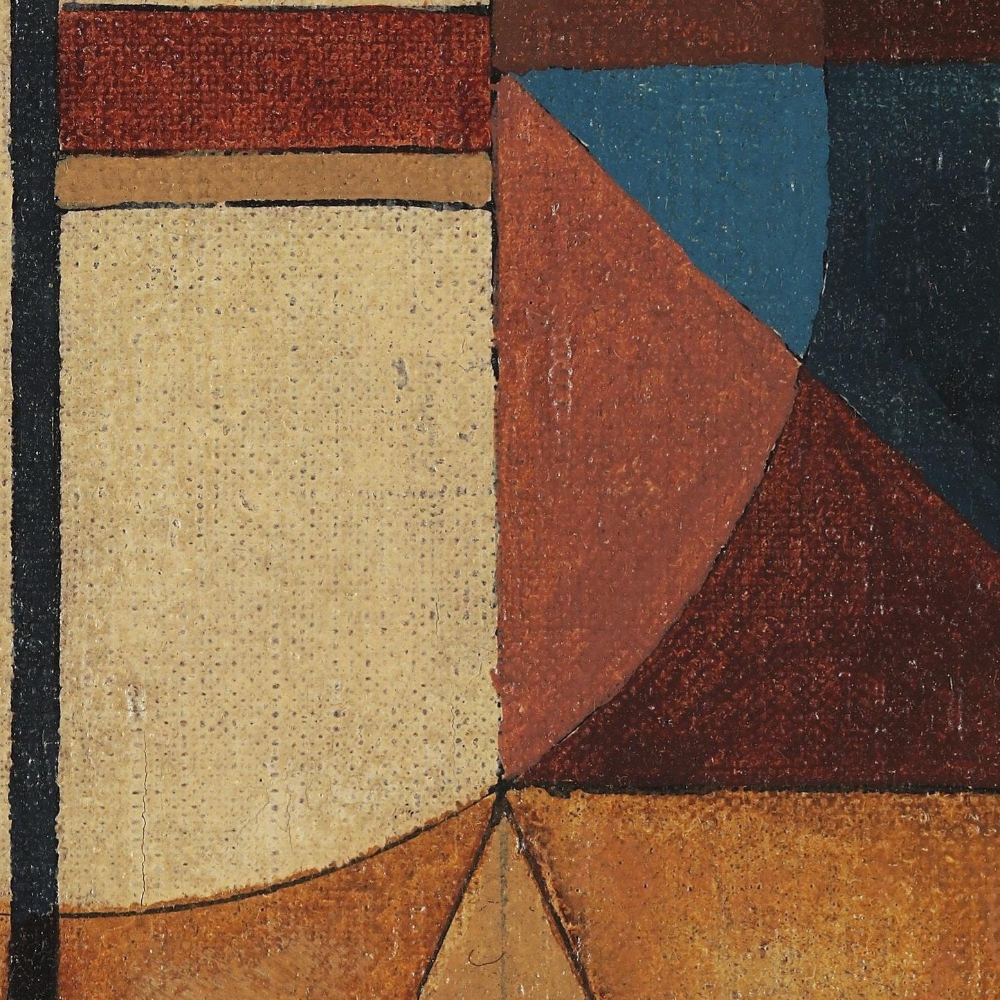 detail of the fine art reproduction from the centre 