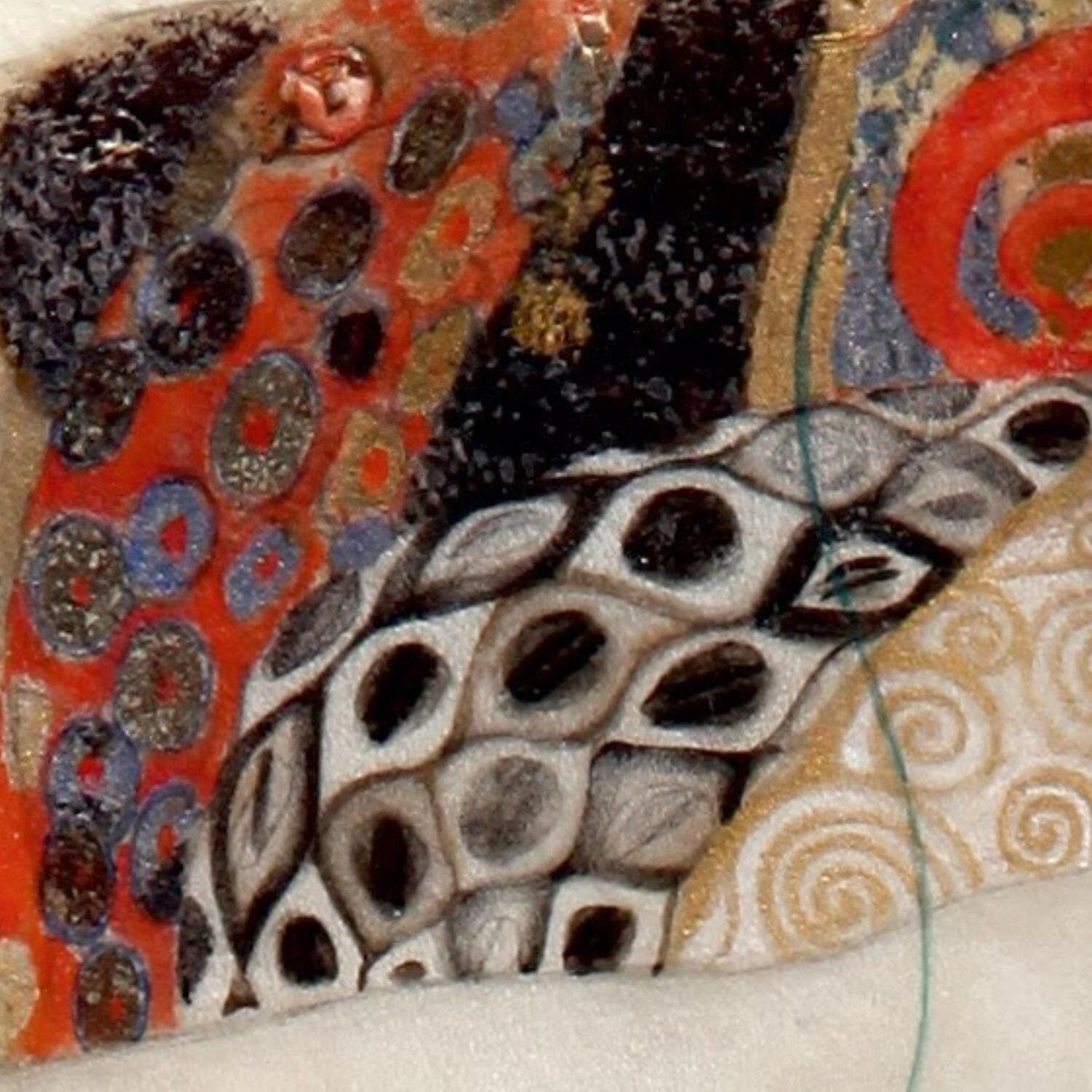 detail of the fine art reproduction from the top left