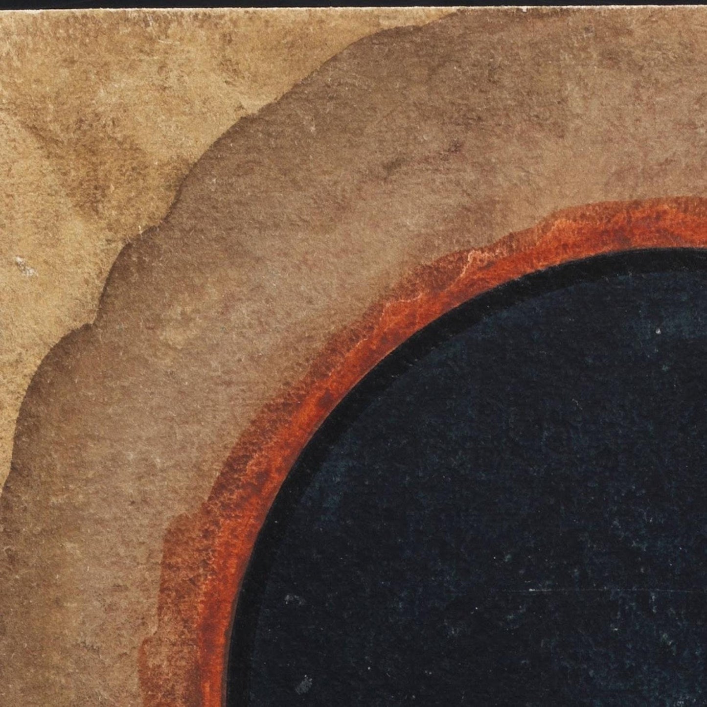 detail of the fine art reproduction from the top left