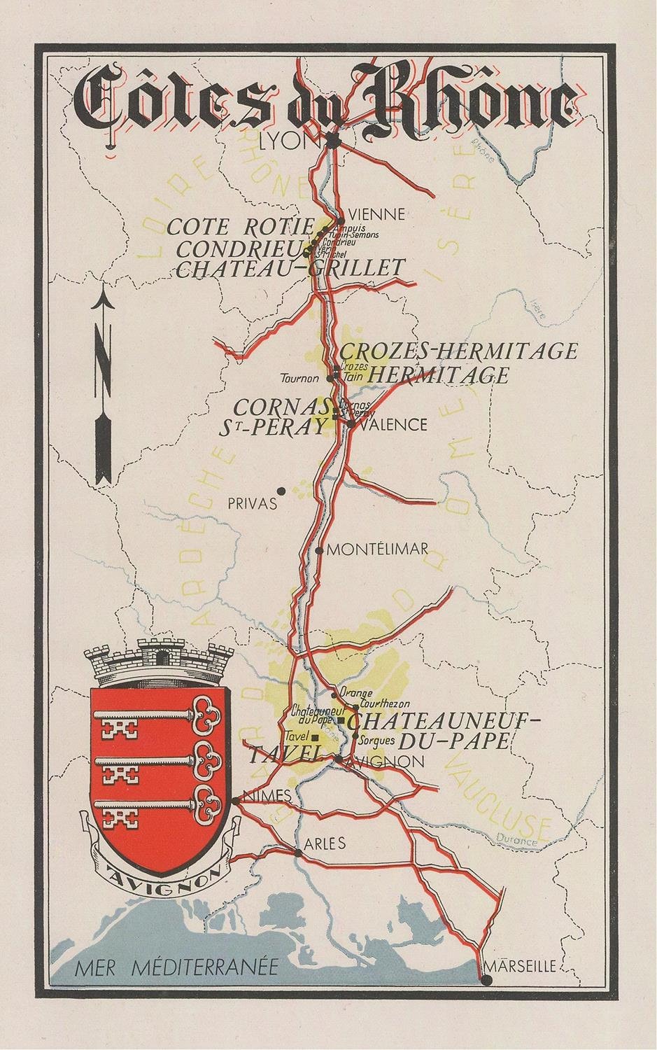 presentation of the map reproduction without a frame