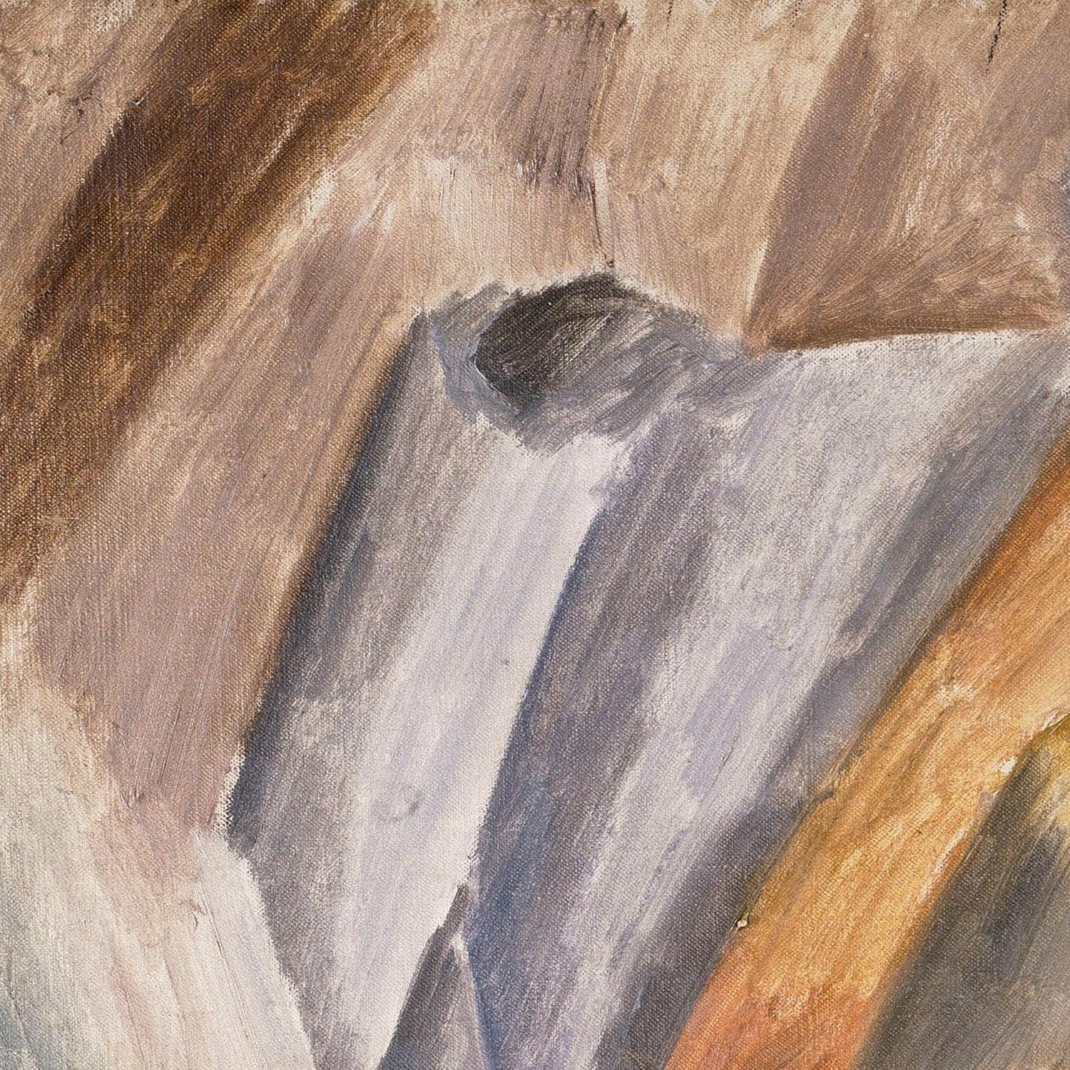 detail of the fine art reproduction from the centre left