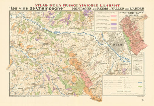 presentation of the map reproduction without a frame